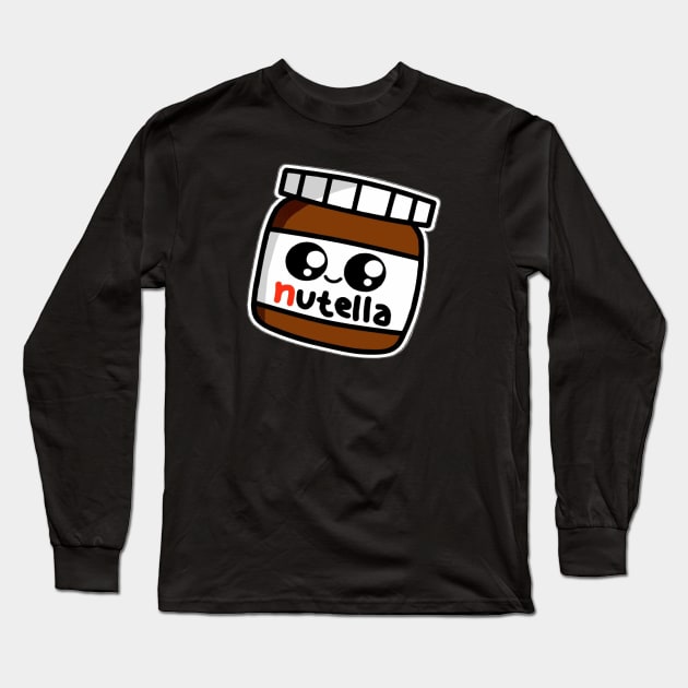 Nutella Long Sleeve T-Shirt by soubamagic